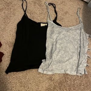 2 LA Heart tank tops